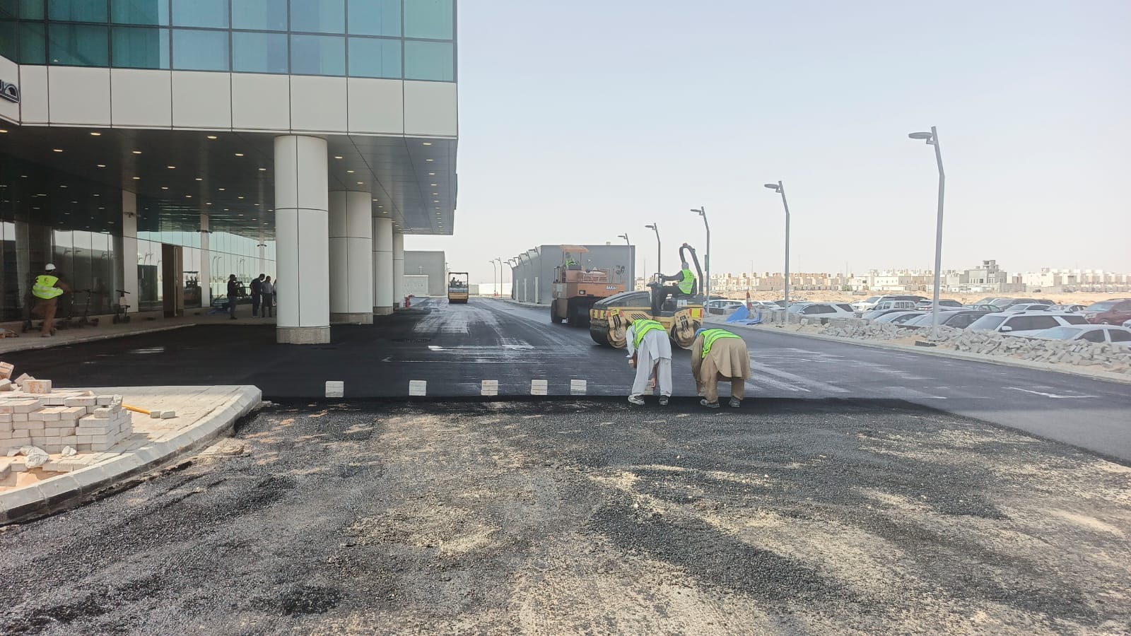 أعمال موقع ومساحات خارجية - حكمت الديزاين